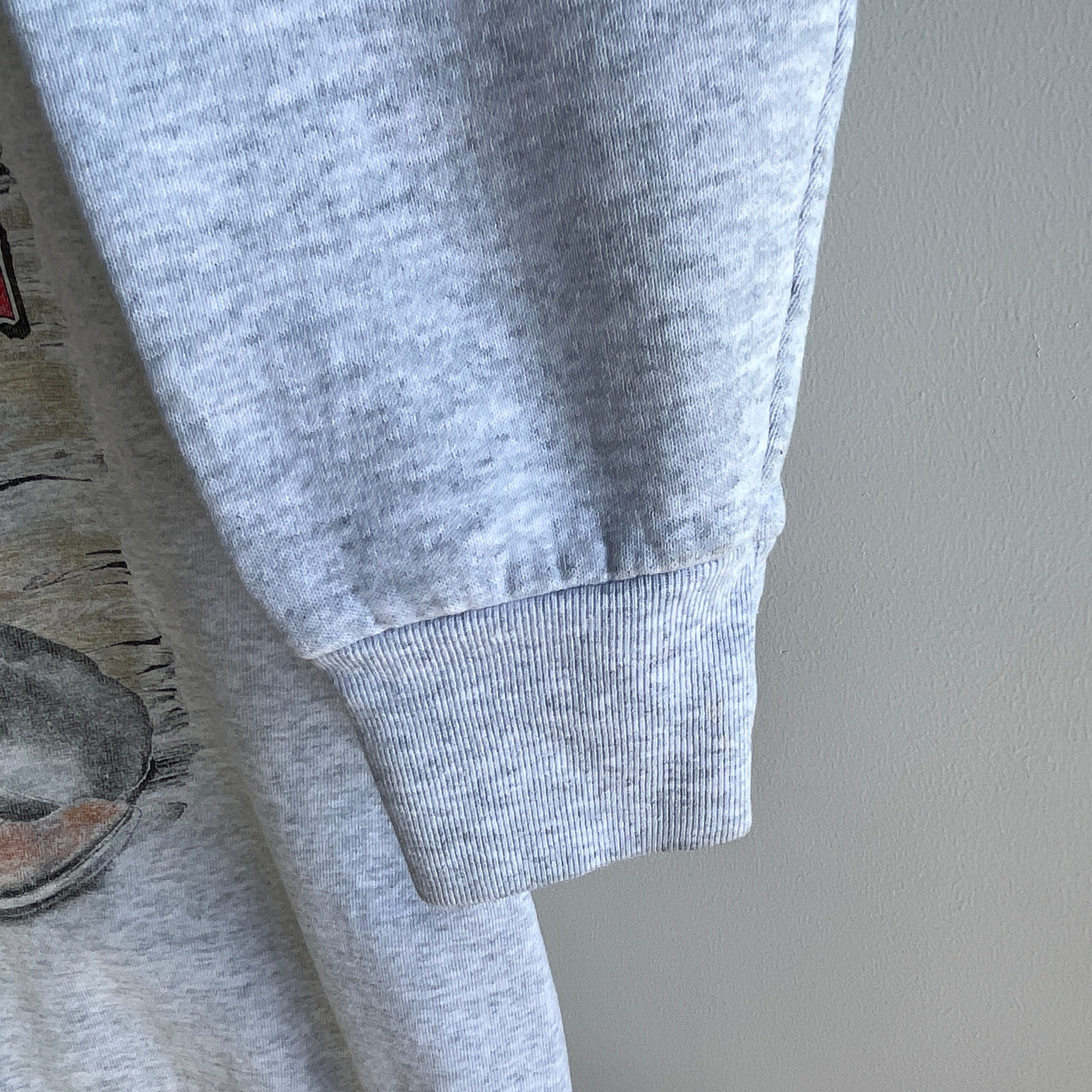 1990s Born Country Faded and Worn Sweatshirt