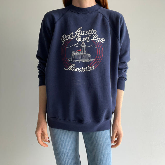 1980s Port Austin Reef Light Association Sweatshirt