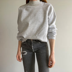 1980s Blank Light Gray Sweatshirt by Tultex