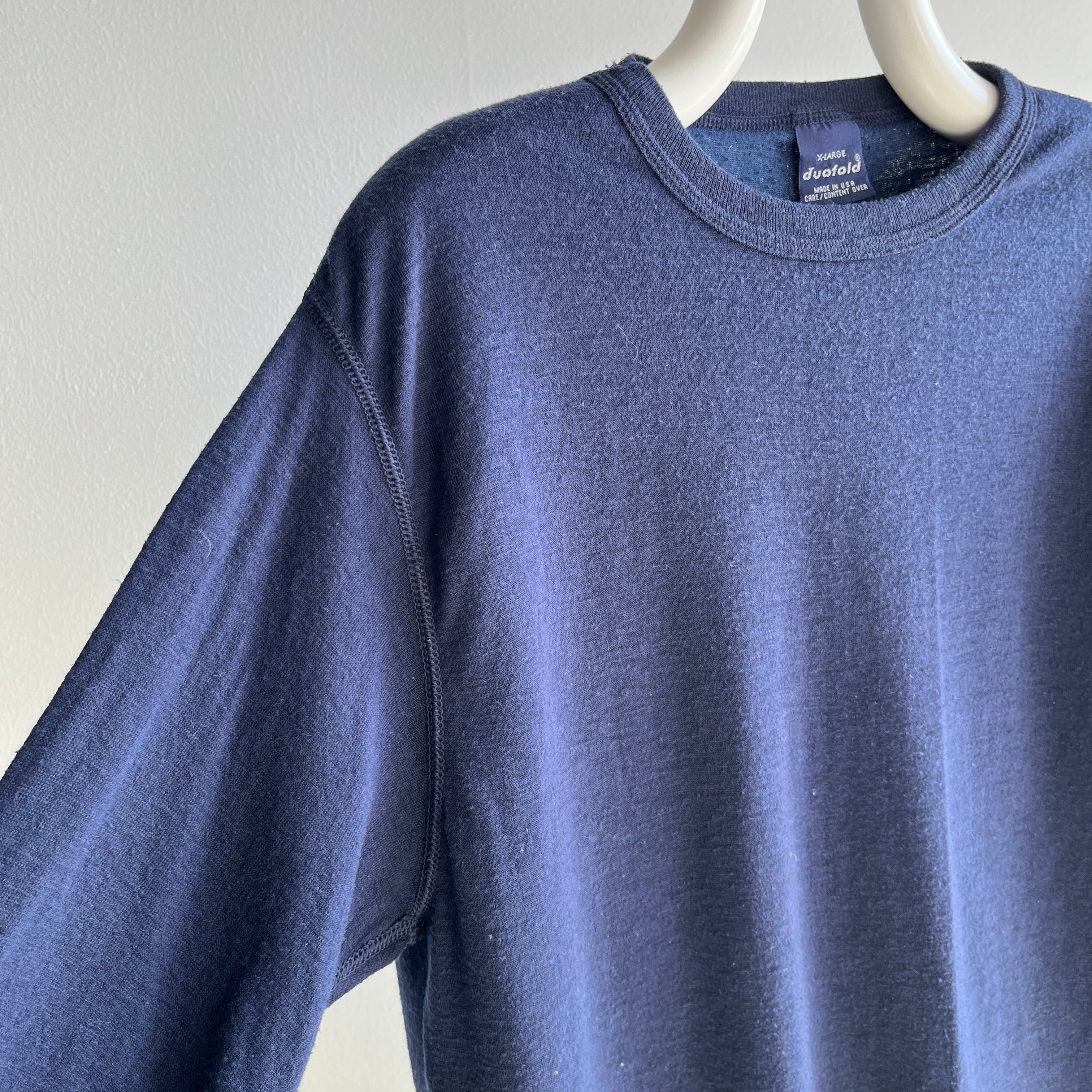 1980s Navy Duofold Super Soft Thermal