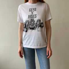 1980s Guns N Roses Front and Back T-Shirt by Screen Stars