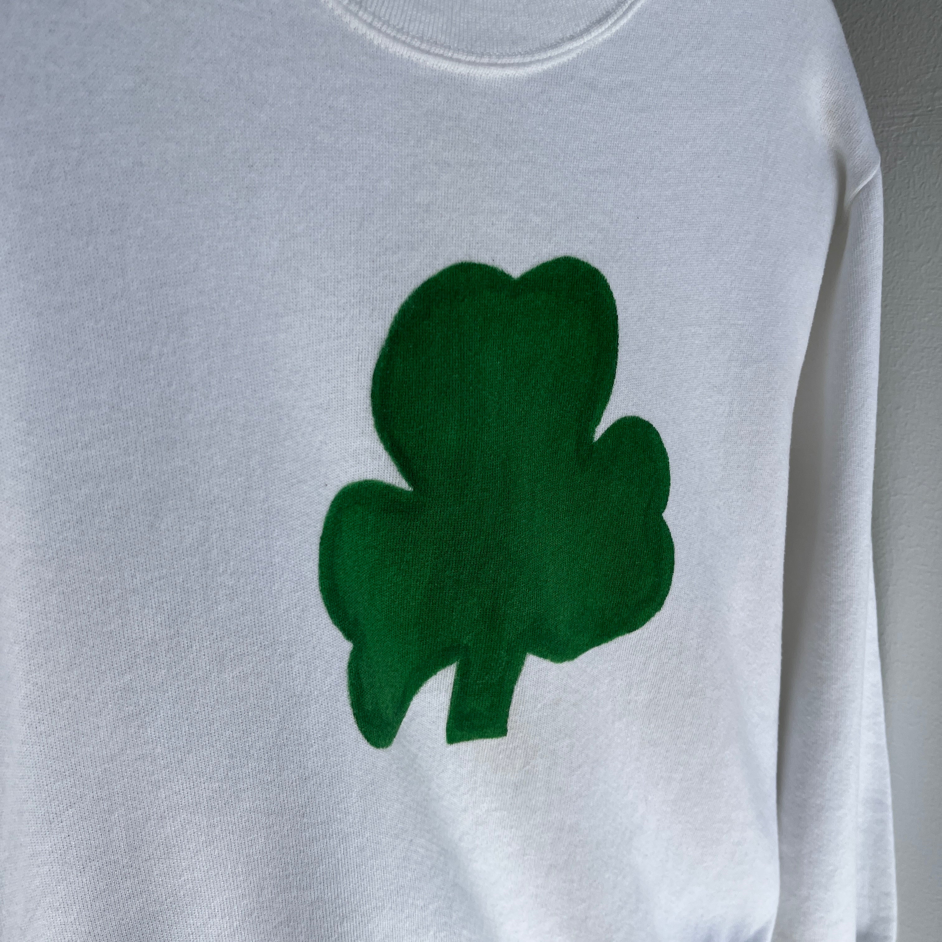 1980s DIY Clover Sweatshirt by Jerzees