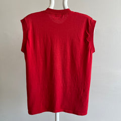 1970/80s Red Triangle Pocket Muscle Tank