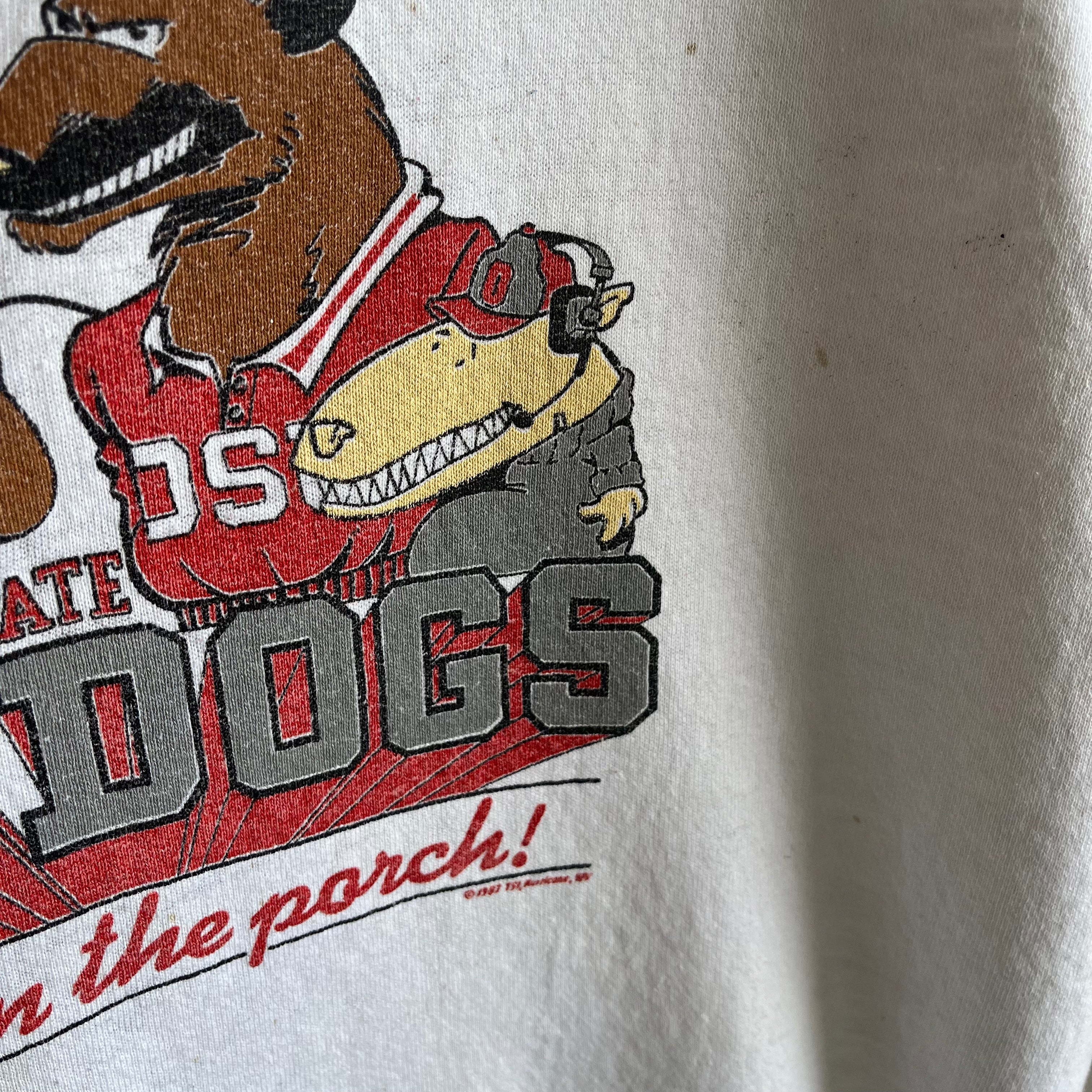 1987 Thinned Out Super Stained The Ohio State Sweatshirt - THIS!!