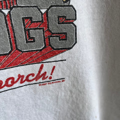 1987 Thinned Out Super Stained The Ohio State Sweatshirt - THIS!!