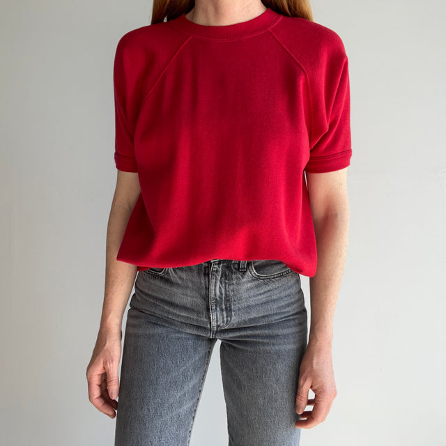1980s Super Soft and Super Slouchy Lipstick Red Warm UP by Steinwurtzel