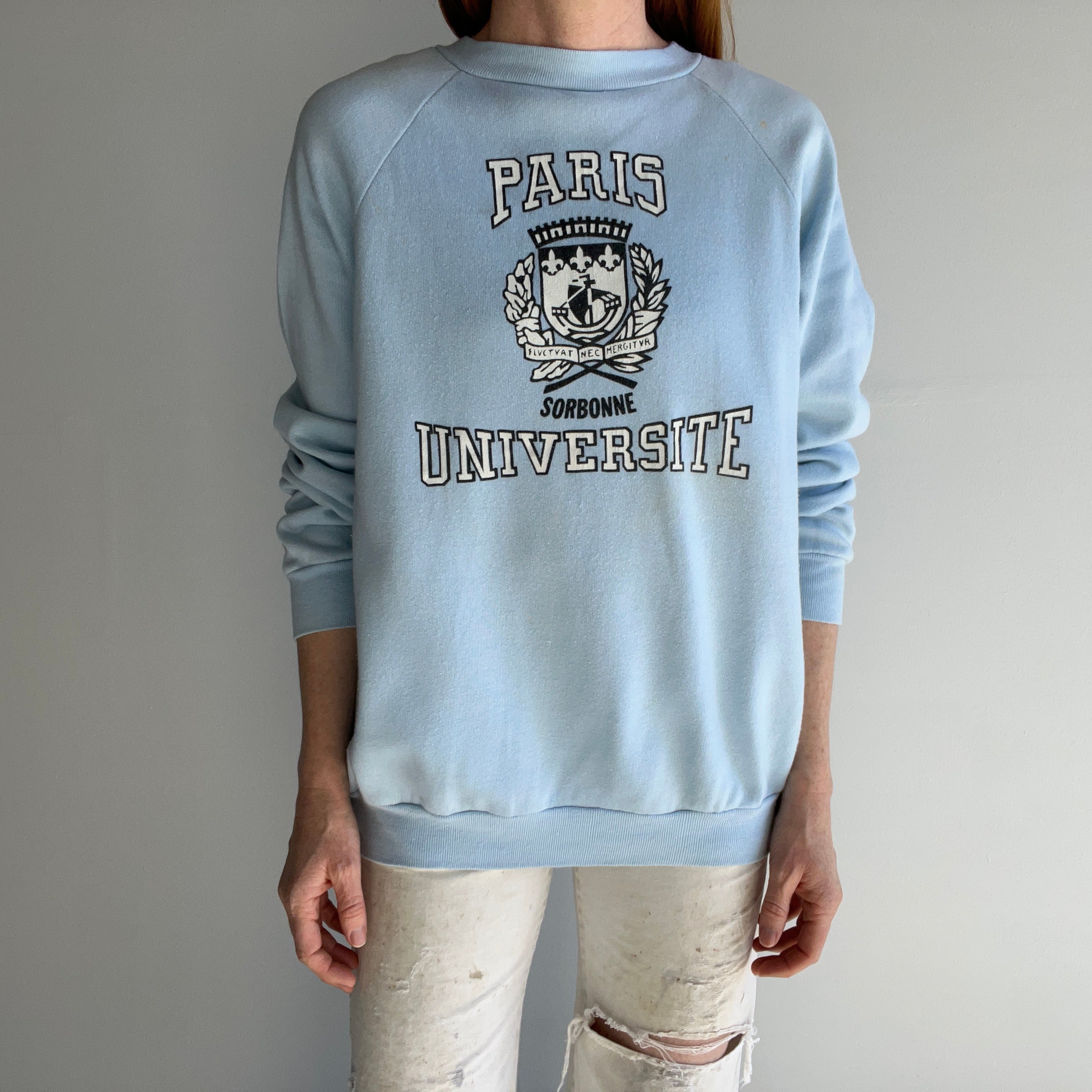 1970/80s Paris Universite Sweatshirt