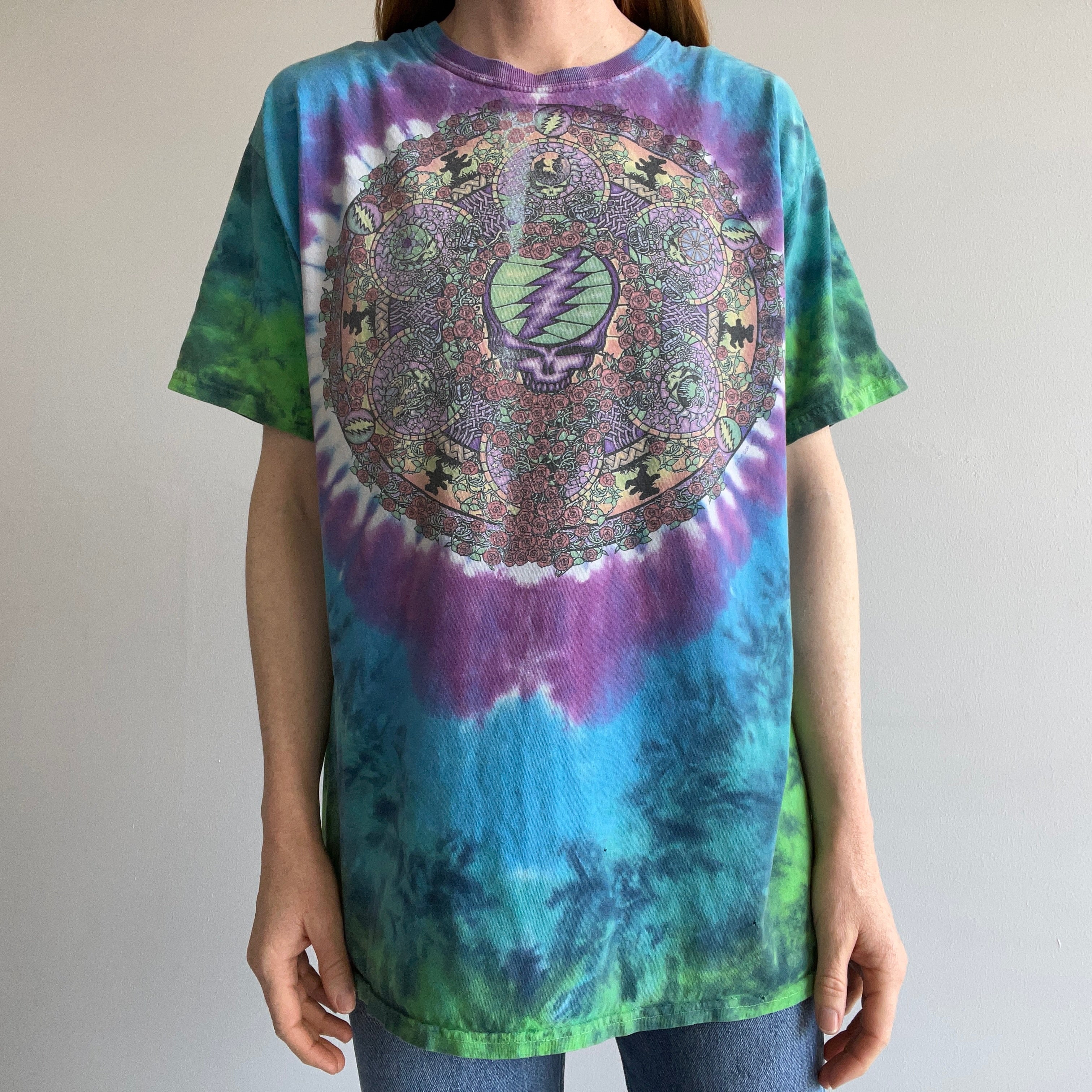 2000 Grateful Dead by Liquid Blue Front and Back T-Shirt