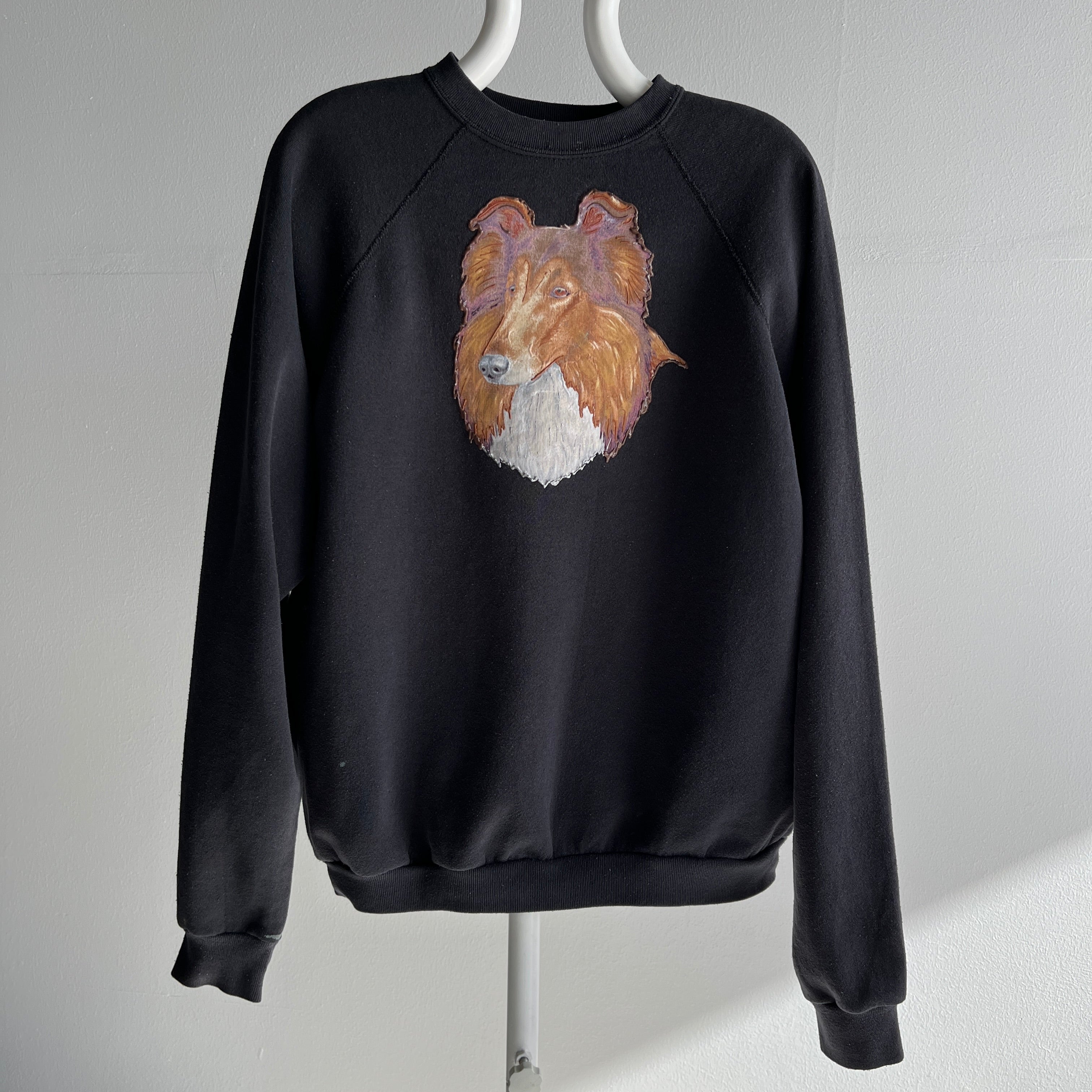 1980s DIY Lassie Sweatshirt - Awwwwwww