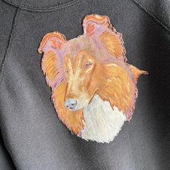 1980s DIY Lassie Sweatshirt - Awwwwwww