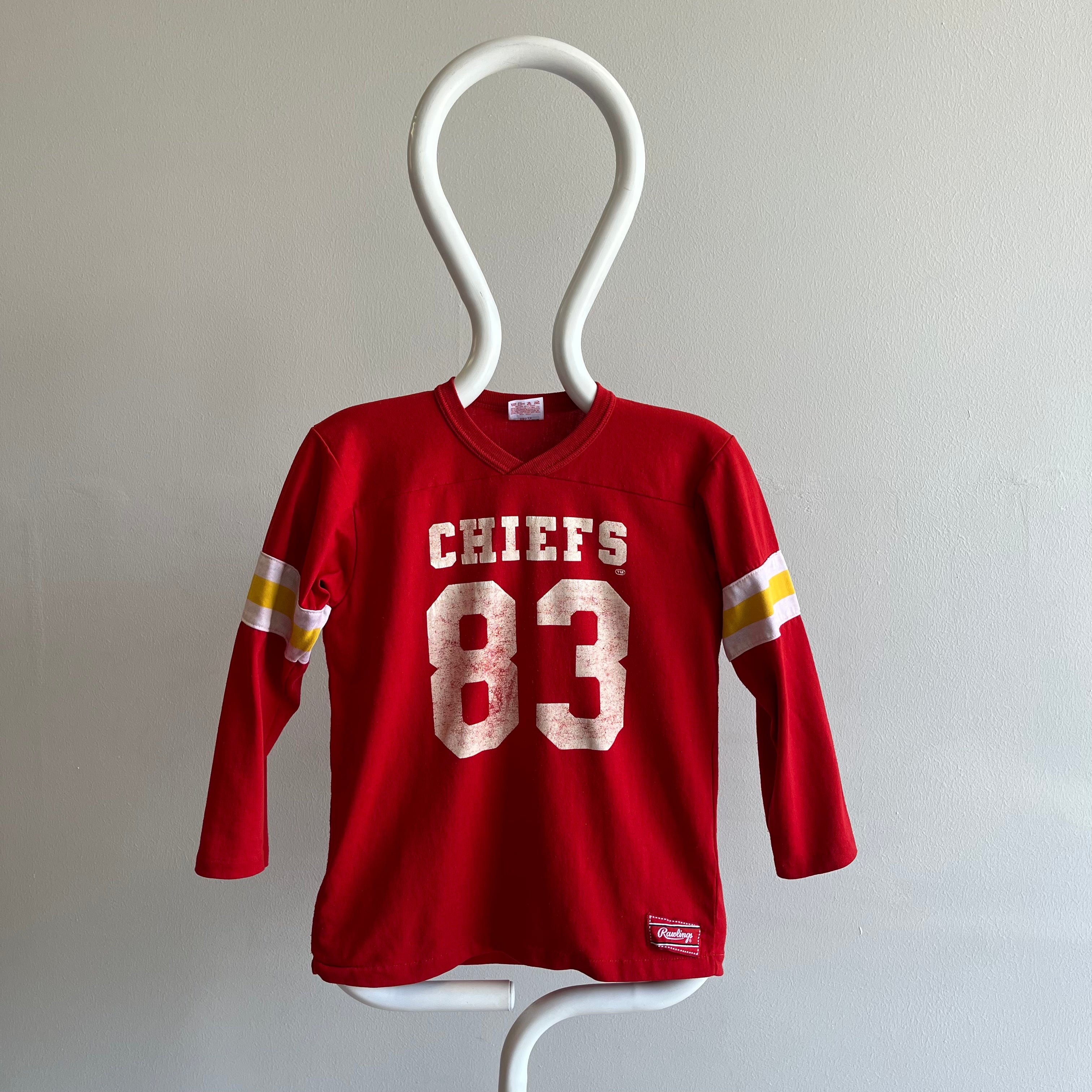 1983 Kansas CIty Chiefs XS Football Jersey - WOW