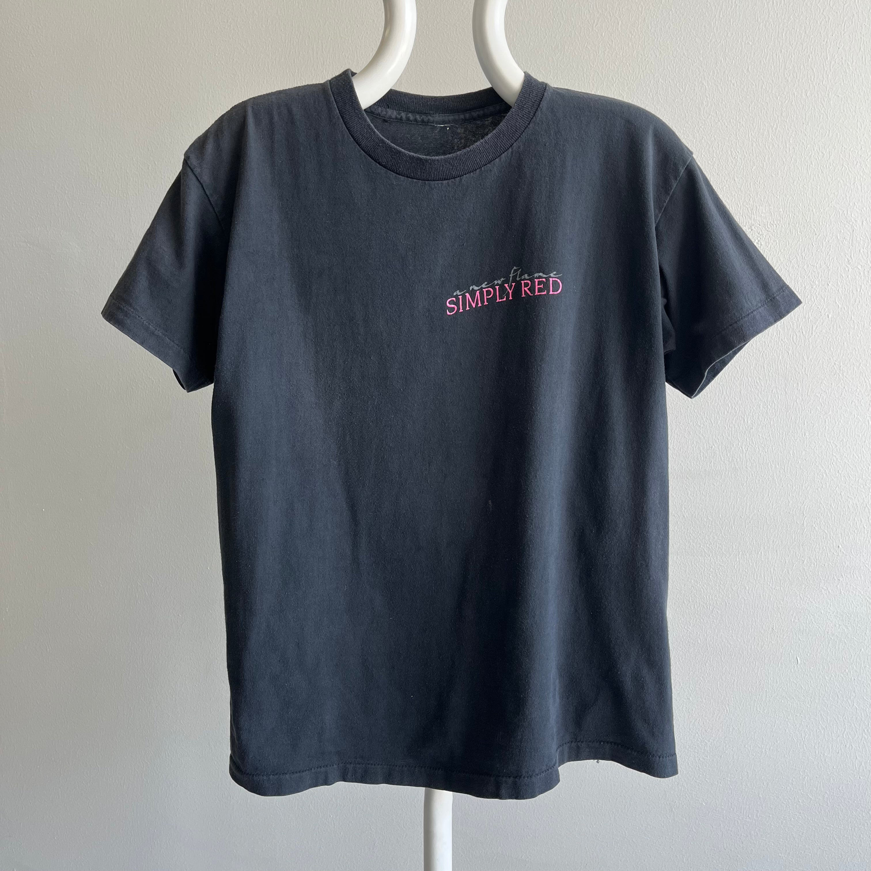 1989 A New Flame by Simply Red Cotton T-Shirt - IYKYK