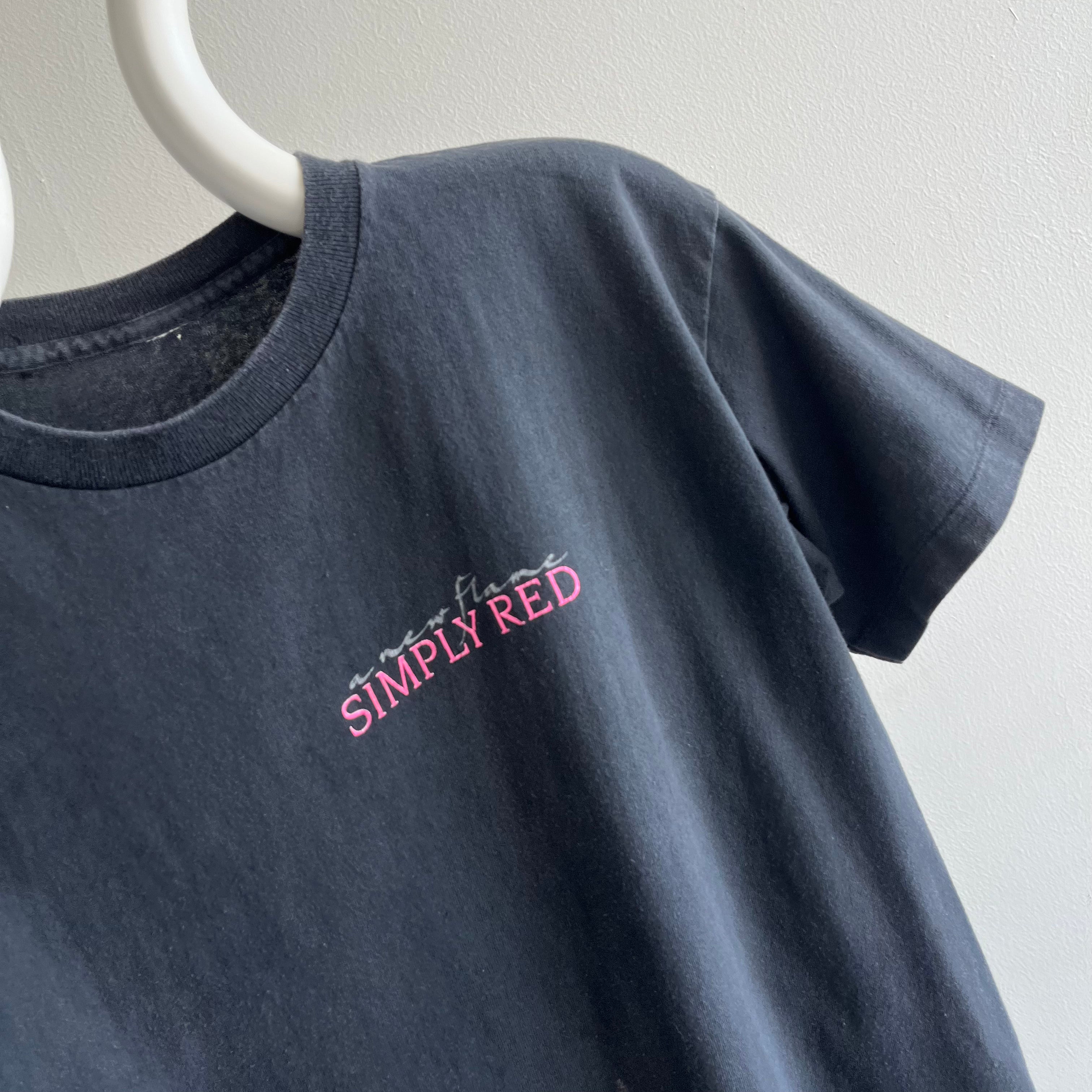 1989 A New Flame by Simply Red Cotton T-Shirt - IYKYK