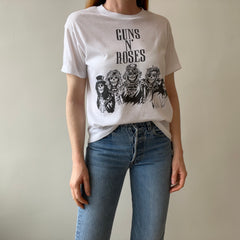 1980s Guns N Roses Front and Back T-Shirt by Screen Stars