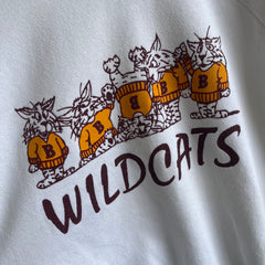 1970s Wildcats Rolled Neck Sweatshirt