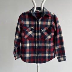 1970/80s Smaller Wool Woolrich Flannel in Excellent Condition