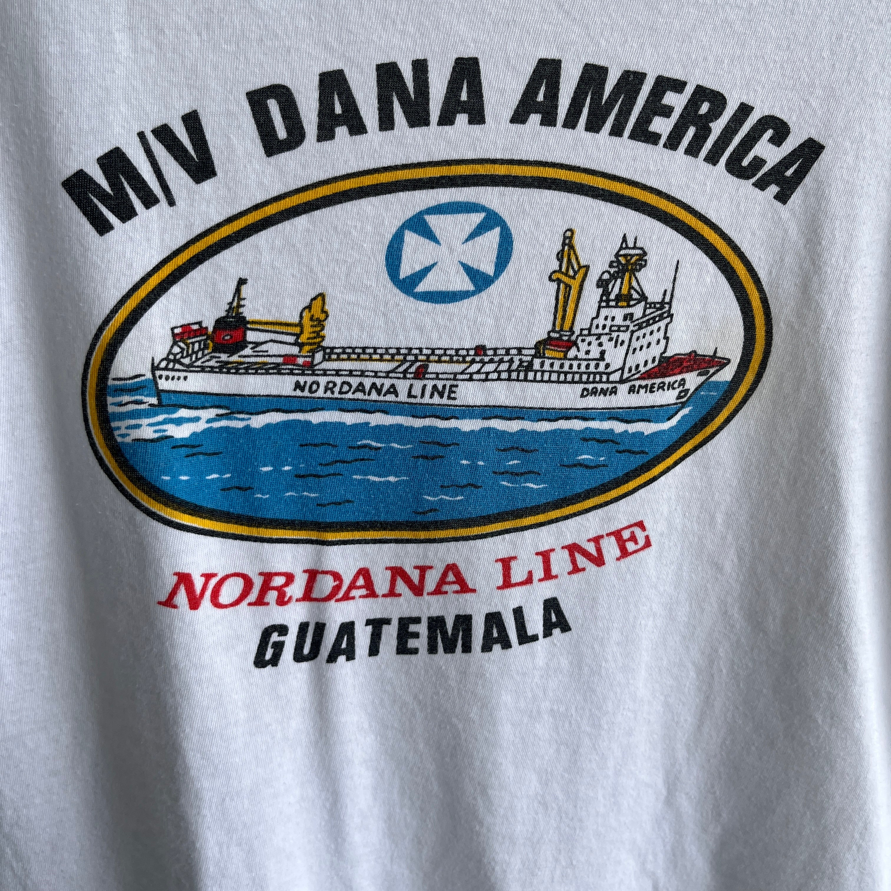 1980s M/V Dana America Nordana Line Guatemala Baby T-Shirt