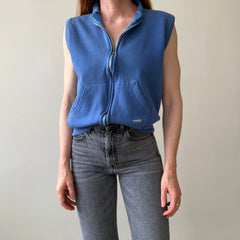 1970's Wrangler Sleeveless Zip Up Sweatshirt