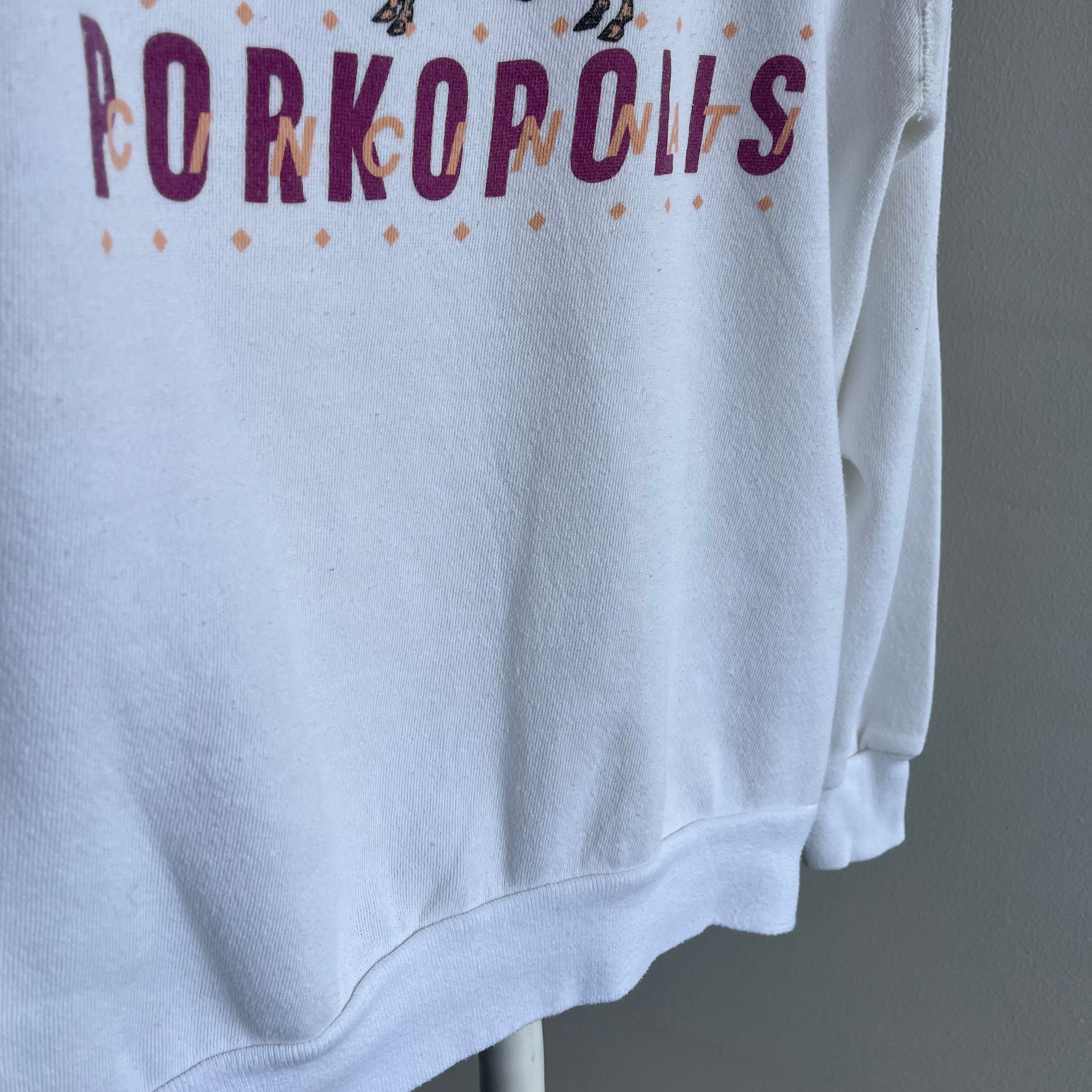 1988 Porkopolis Cincinnati Sweatshirt - Yup