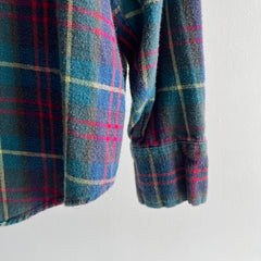 1980s Lariat Cotton Cowboy Flannel - So Cool!