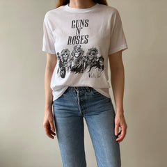 1980s Guns N Roses Front and Back T-Shirt by Screen Stars