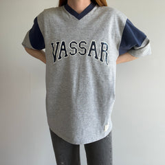 1970s Graphic Two Tone Vassar T-Shirt