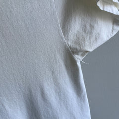 2000s Blank White Aged To Ecru T-Shirt