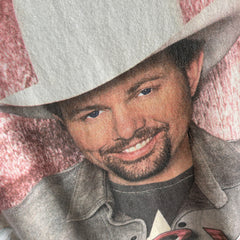 2003 Toby Keith Front and Back Thinned Out and Beat Up T-Shirt