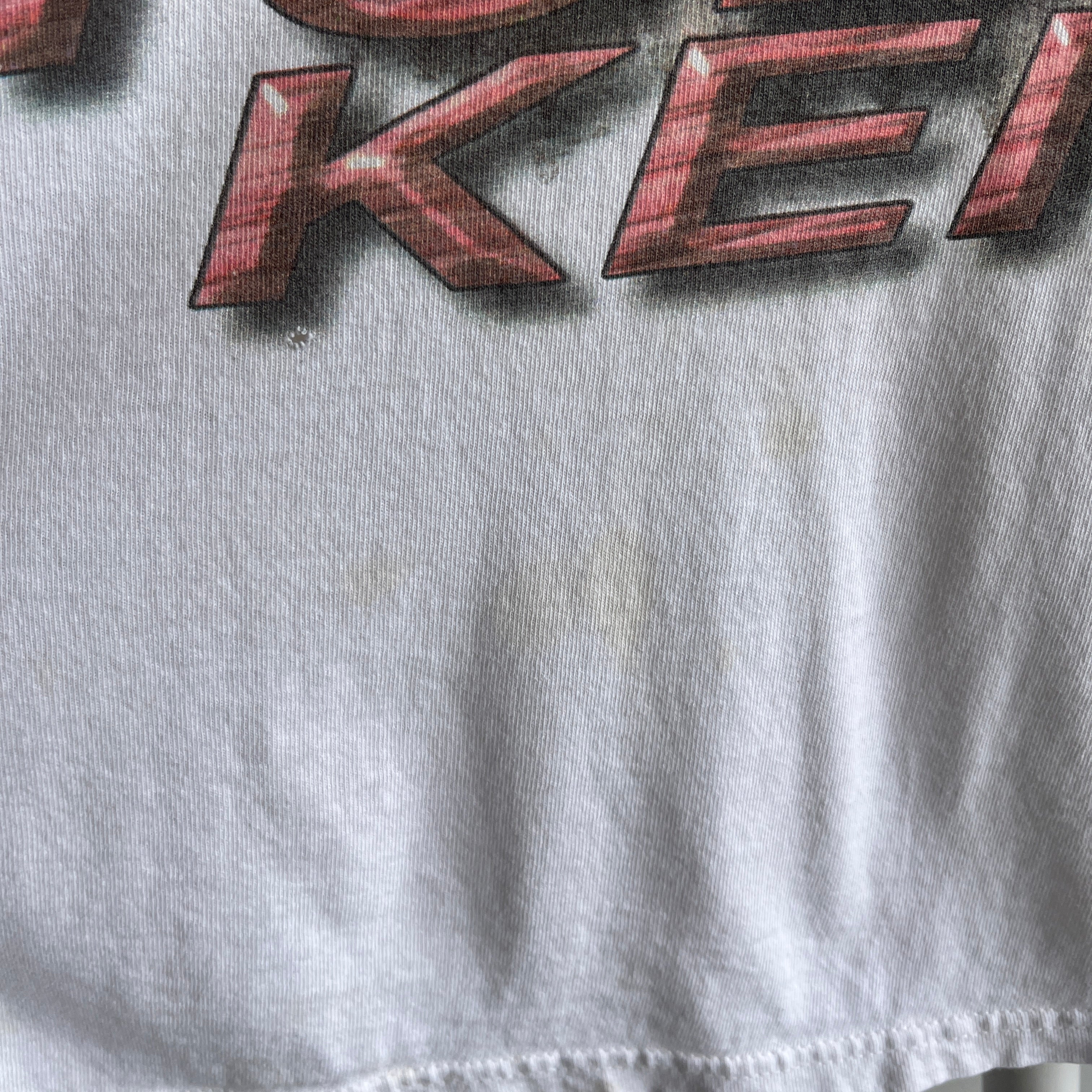 2003 Toby Keith Front and Back Thinned Out and Beat Up T-Shirt