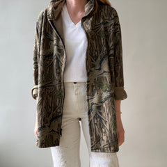 1980s/90s Camo Zip Up Hoodie