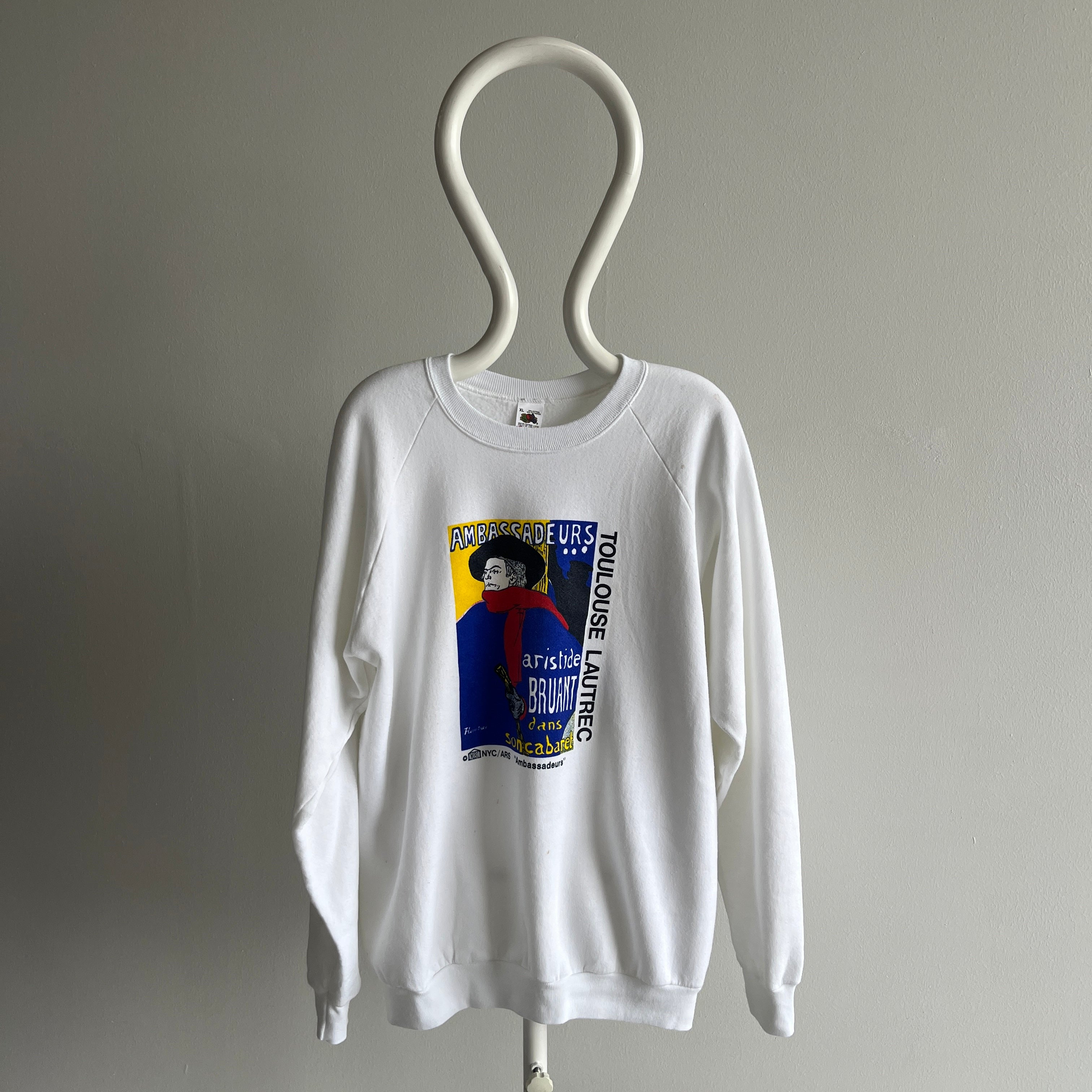 1980/90s Toulouse Lautrec FOTL Sweatshirt