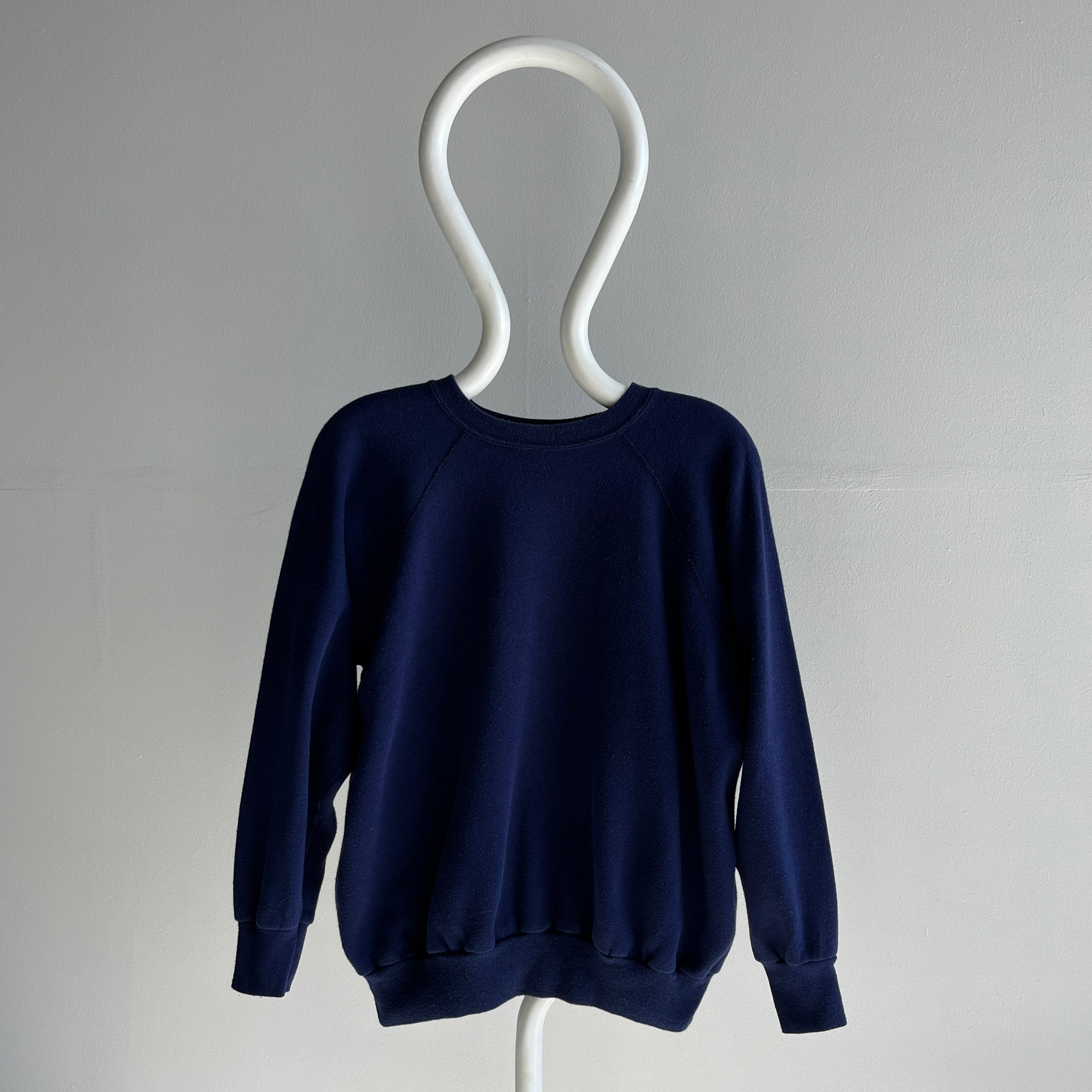 1980s Super Soft Navy Raglan