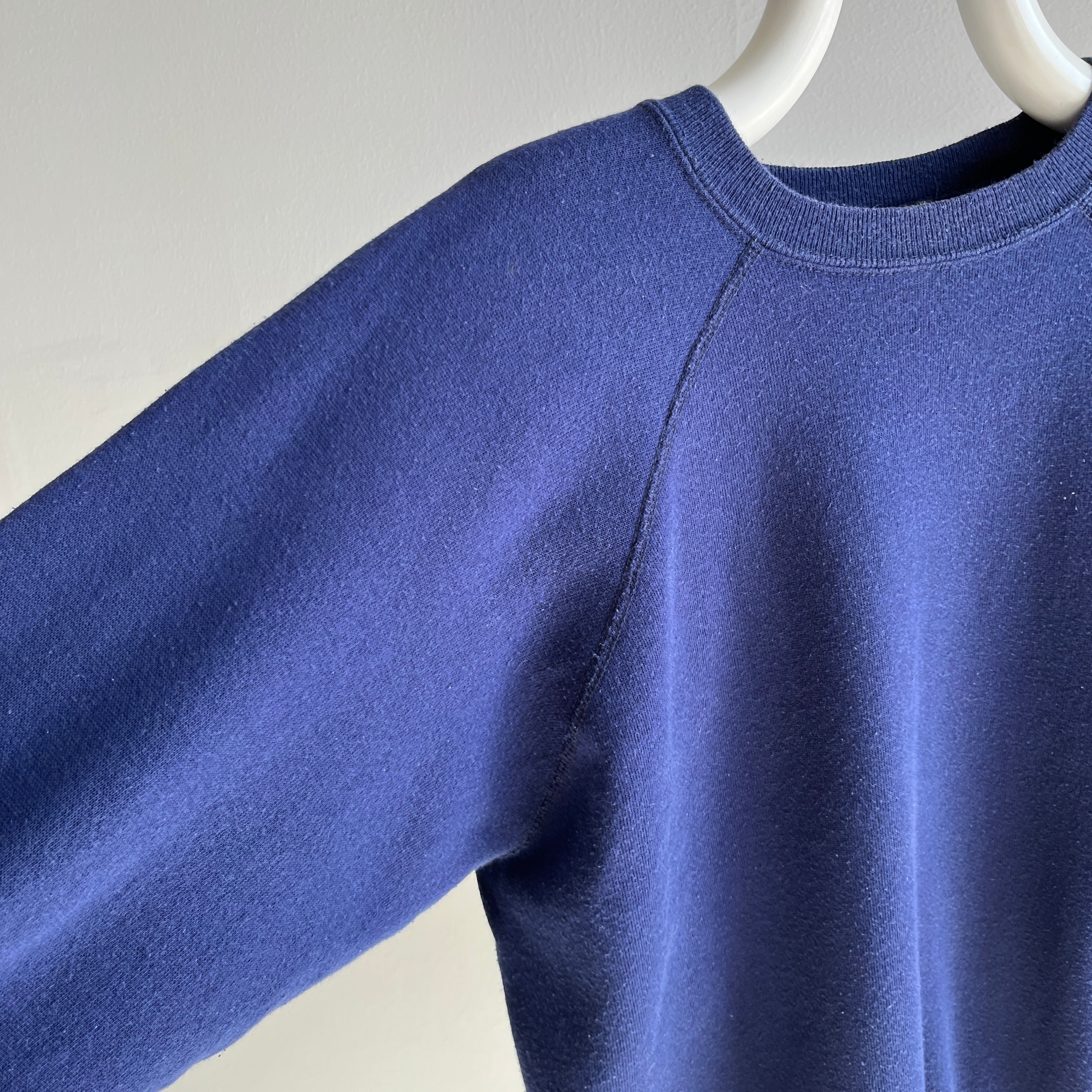 1980s Super Soft Navy Raglan