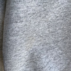 1980/90s Blank Light Gray Sweatshirt with Heavy Staining