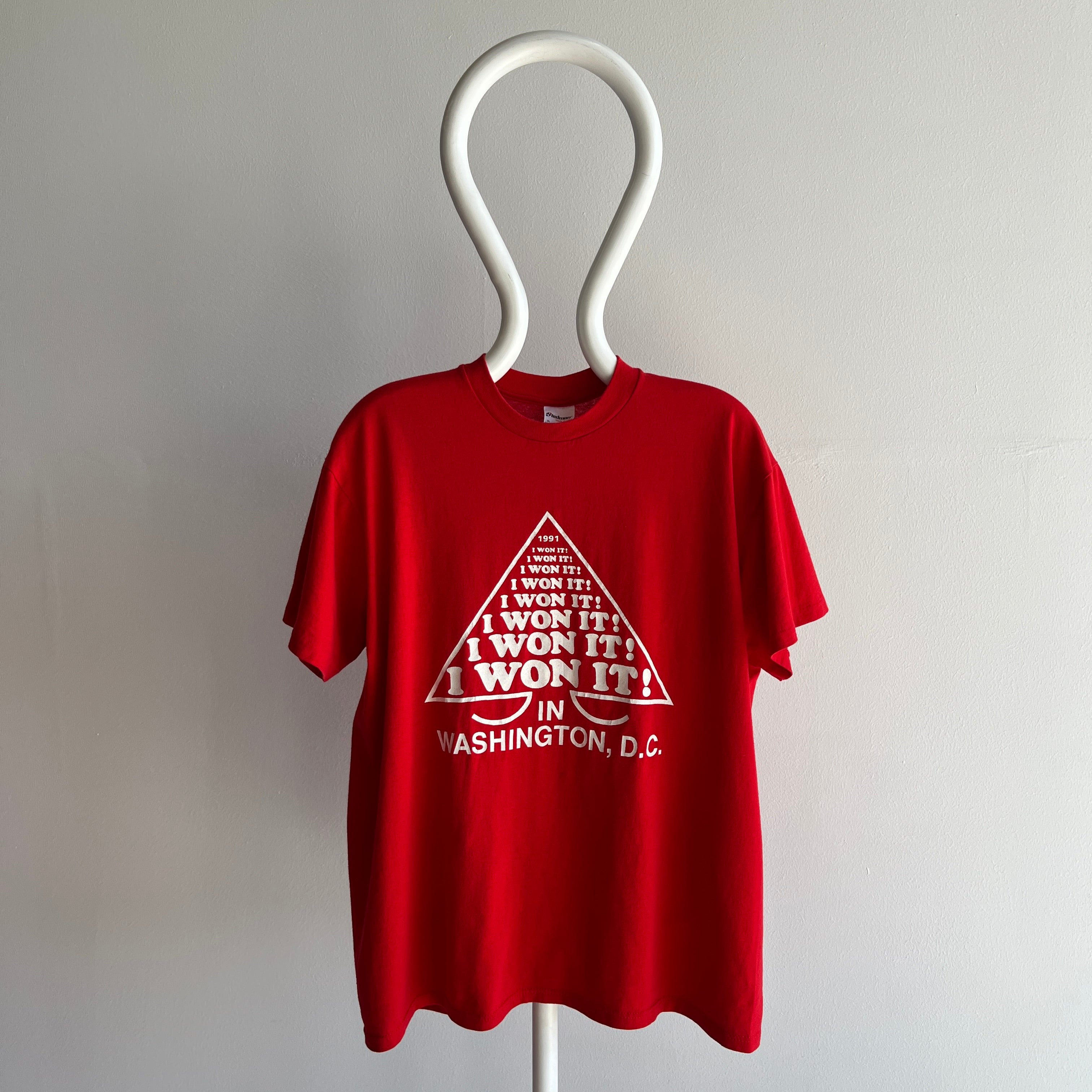 1991 I WON IT, Washington DC T-Shirt