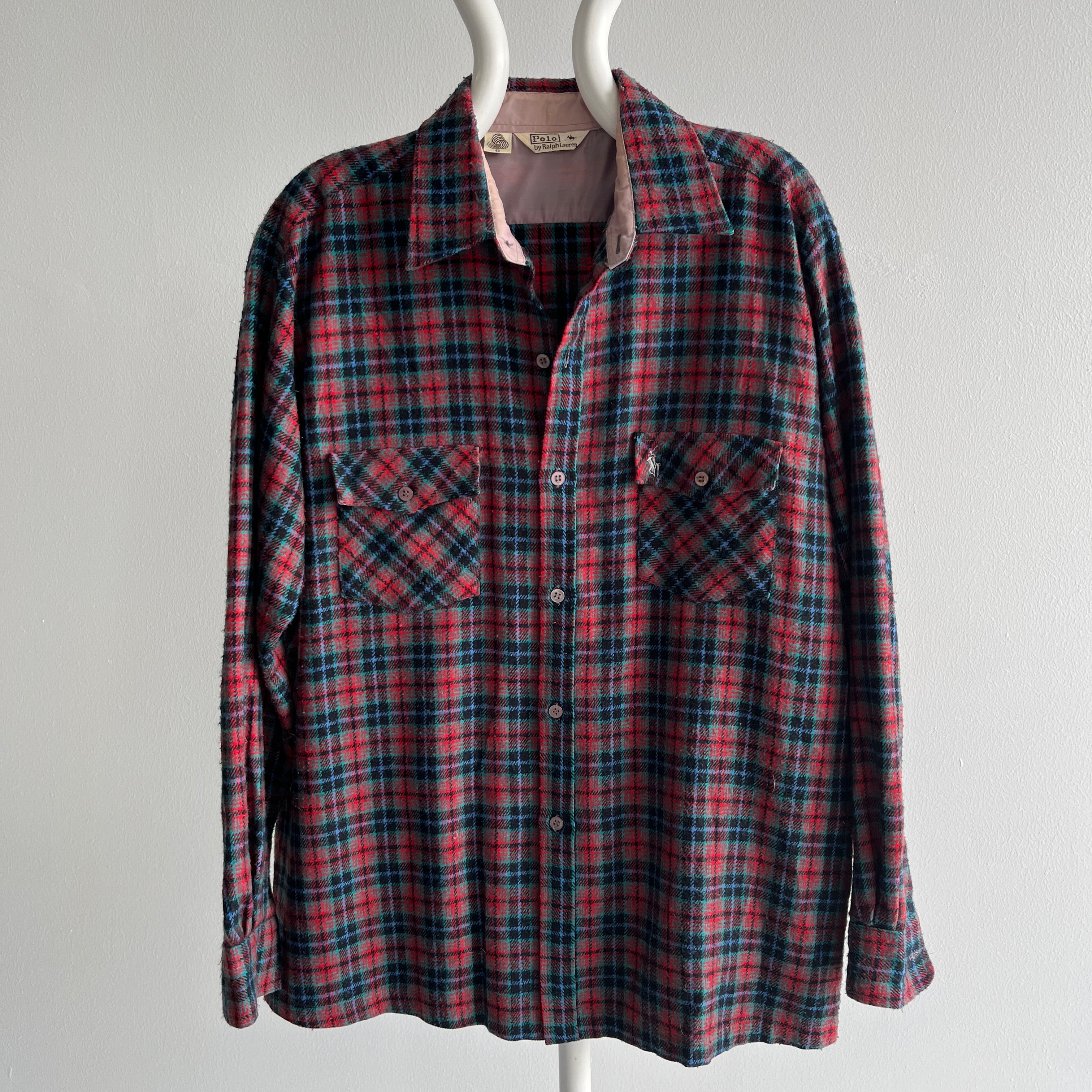 1980s Ralph Lauren Flannel