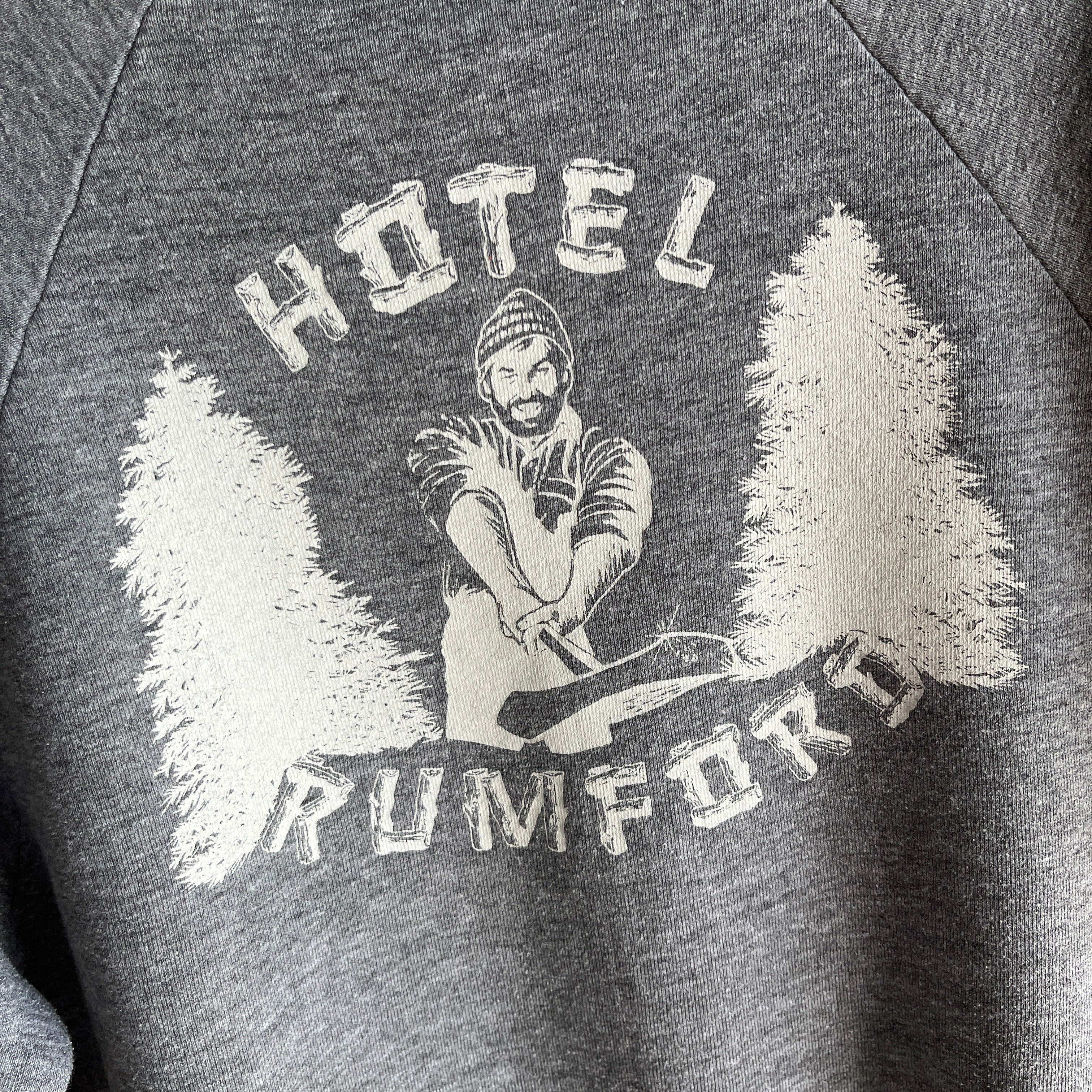 1980s Hotel Rumford (The Backside!!!!) Sweatshirt
