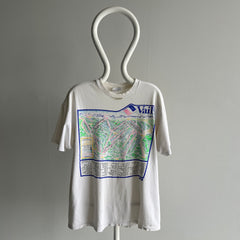 1990s Tattered, Torn, Worn, Stained, Epic Vail Cotton T-Shirt (Worth the Zoom)