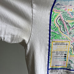 1990s Tattered, Torn, Worn, Stained, Epic Vail Cotton T-Shirt (Worth the Zoom)