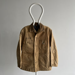 1980/90s Ham's USA Made Carhartt Flannel Lined Workwear Chore Jacket