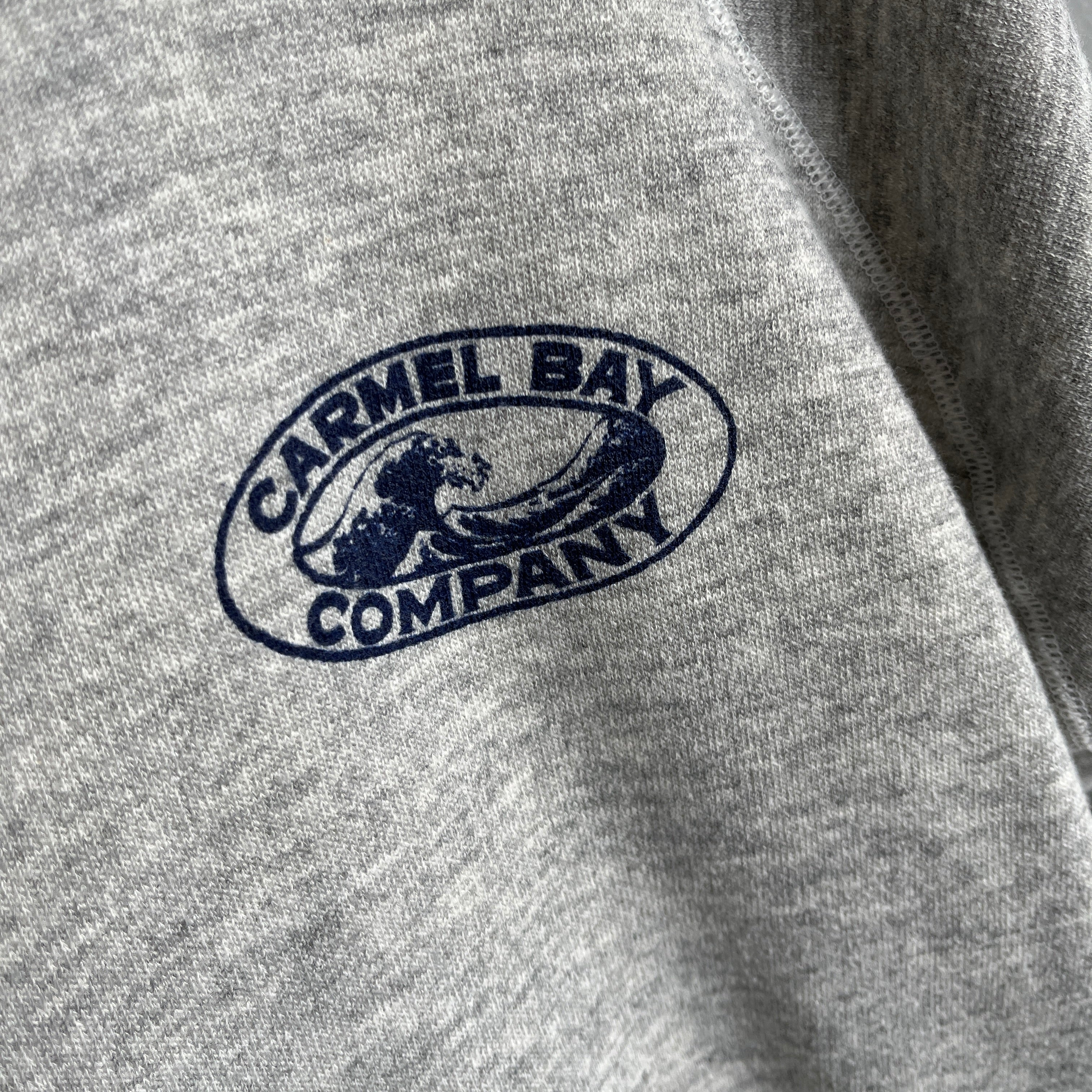 1980s Carmel Bay Company - Front and Back - Sweatshirt