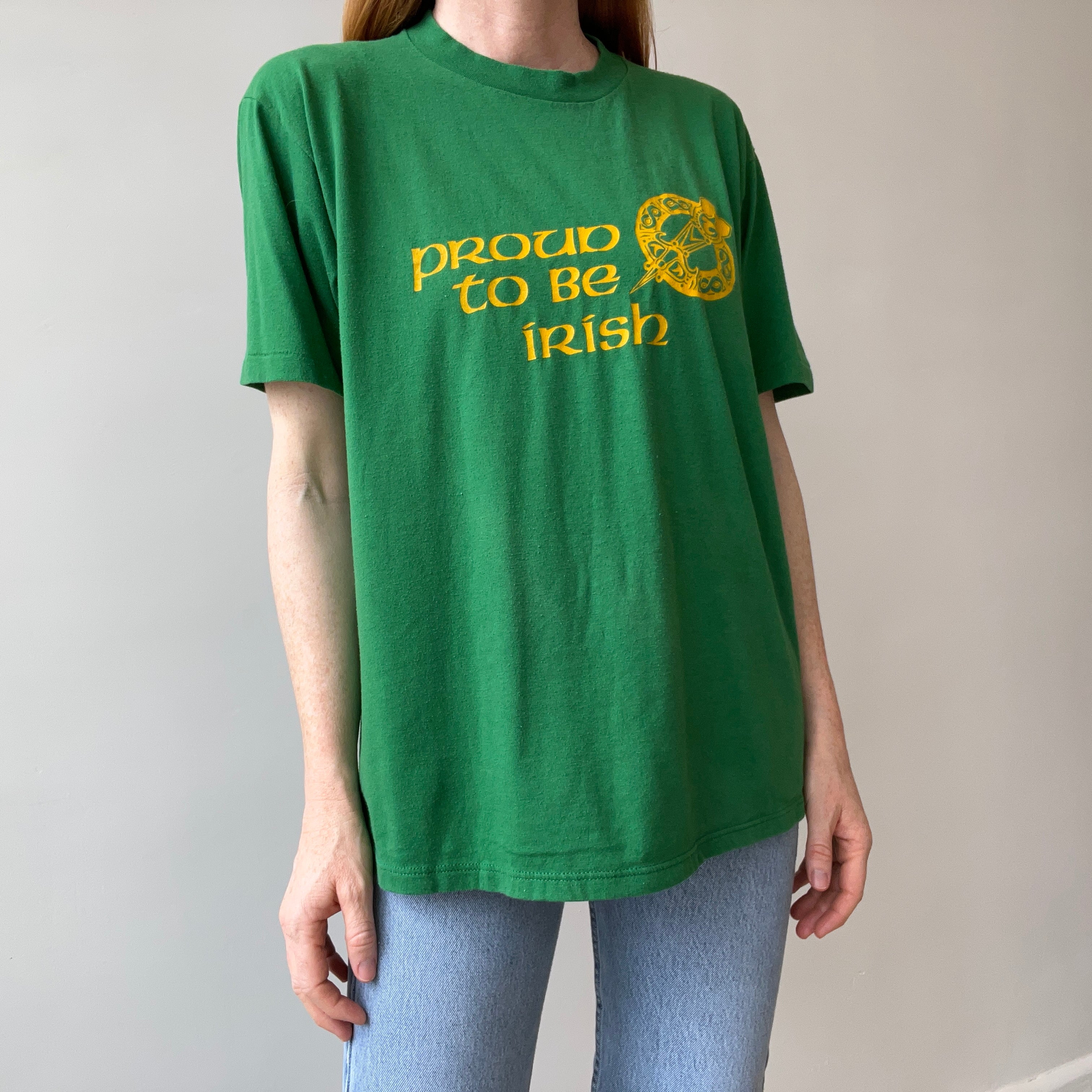 1980s Proud to Be Irish T-Shirt