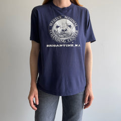 1980s Marine Mammal Stranding Center - THE SEAL BUTT ON THE BACK - Brigantine, NJ T-Shirt