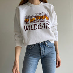 1970s Wildcats Rolled Neck Sweatshirt