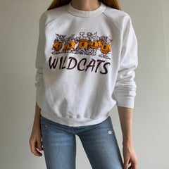 1970s Wildcats Rolled Neck Sweatshirt