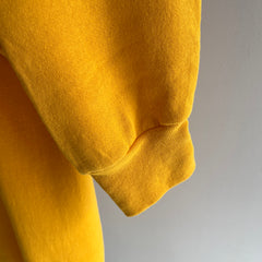 1980s Marigold Yellow Raglan by Bassett Walker