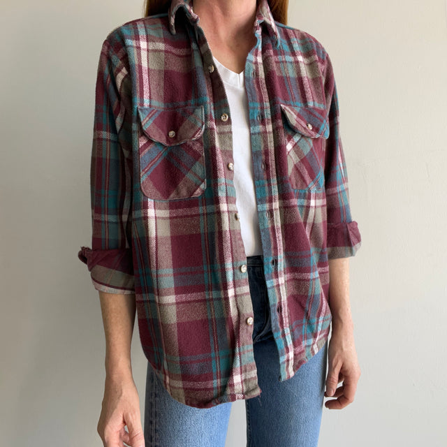 1980/90s Smaller Flannel by Five Brothers