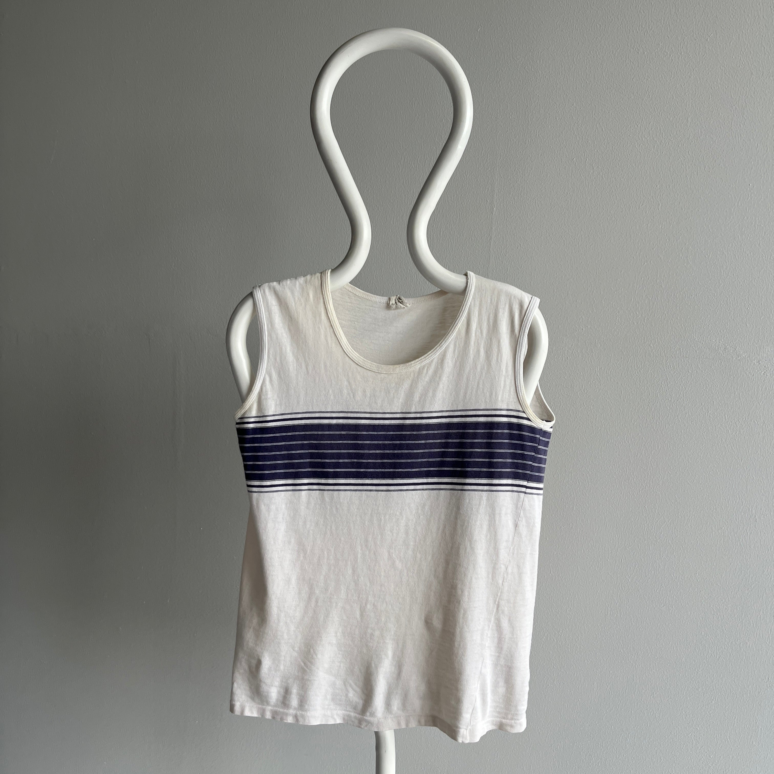 1970s Made in Finland Super Thinned Out Tank Top