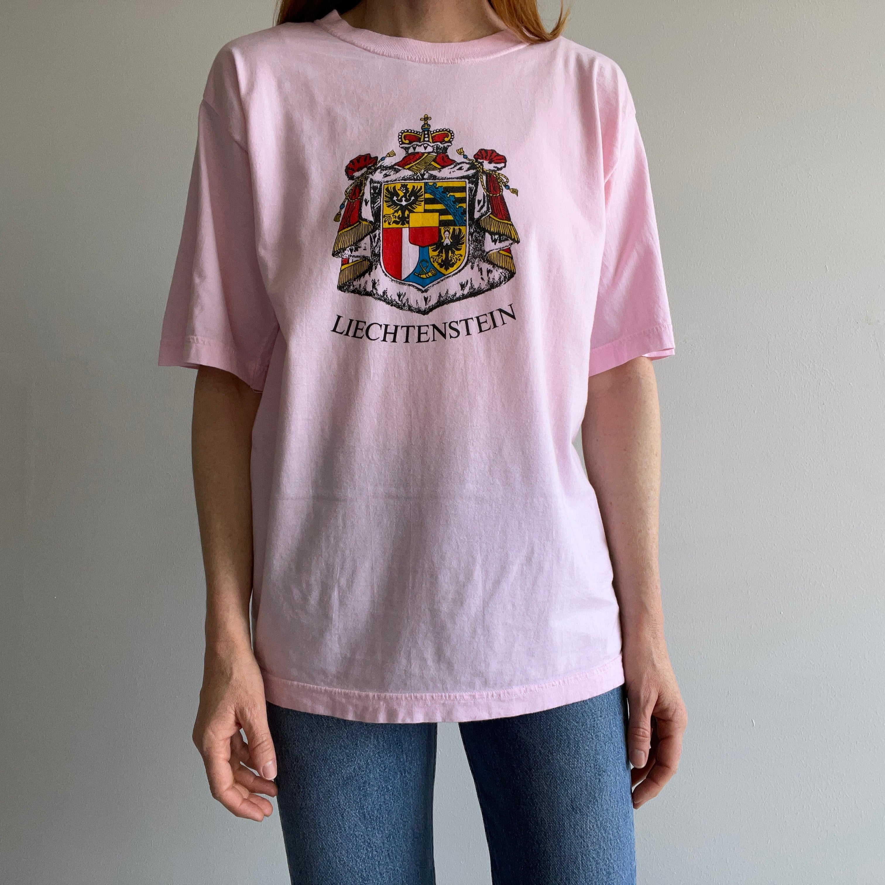 1990s Liechtenstein (Have You Been?) Tourist T-Shirt