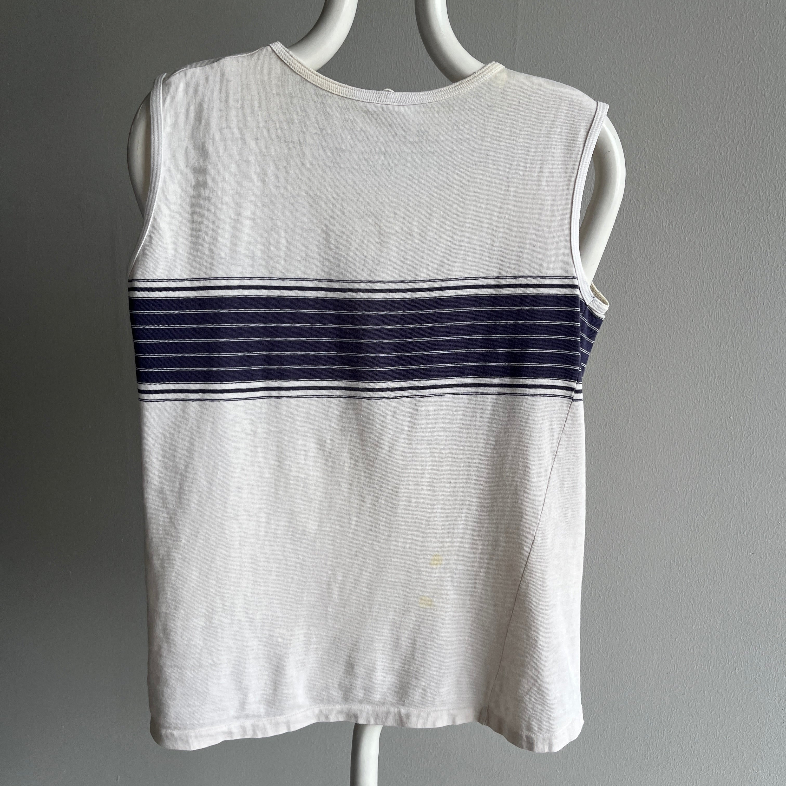 1970s Made in Finland Super Thinned Out Tank Top